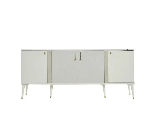 [22AYY2550SCGA] ALYA KONSOL SEDEF KREM/GOCCE TEKSTİL DESEN