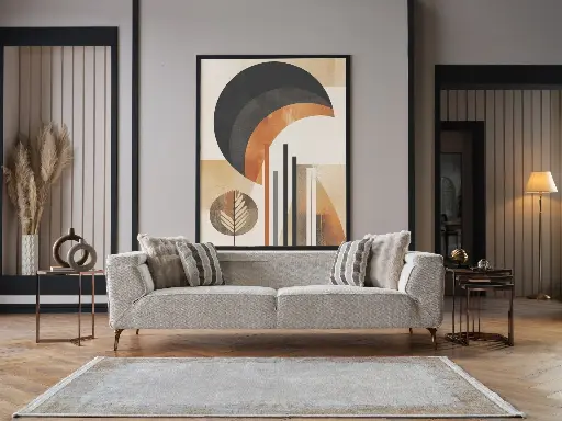 [201BELB0303000001] BELLA BRZ UCLU 3B-CARMEN KREM DUZ//CARMEN KREM PELUS//CARMEN KREM-GRI ANA//////////