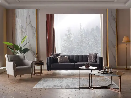 [58VANB0000000] Vanessa Sitzgruppe 3+1