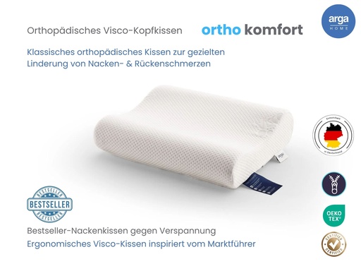 [8693838501317] AH Ortho Comfort – Nackenstützkissen	