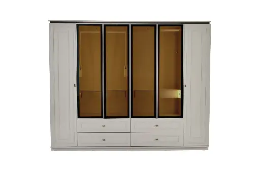 [22BRL2006BSOD] BRIELLA 6 KAPAKLI CAM KAPAKLI BUZ GR/ONYX MERMER 