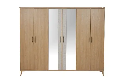 [22MTR2006MUNC] MITRA 6 KAPAKLI DOLAP MITRA MESE/MITRA TEKSTIL DESEN 