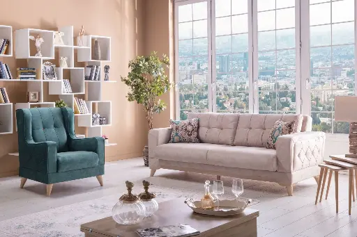 [58ELAC0000002] Elizya Sitzgruppe 3+1