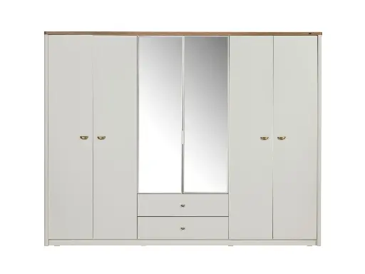 [22LAT2006LBCO] LAVITA 6 KAPAKLI DOLAP AYTAŞI KREM/NAGANO MESE