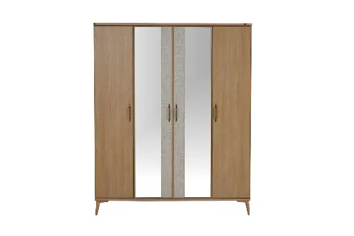 [22MTR2004MUNC] MITRA 4 KAPAKLI DOLAP MITRA MESE/MITRA TEKSTIL DESEN