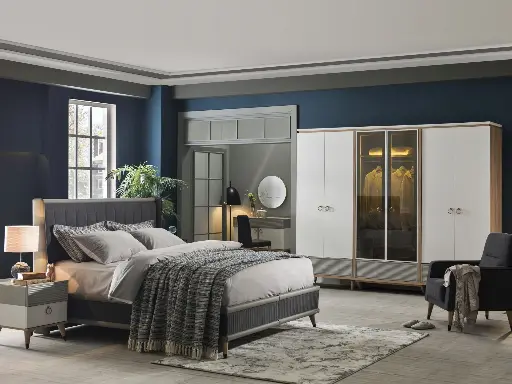 [58LEN8005FDMWM] Lena Schlafzimmer Set