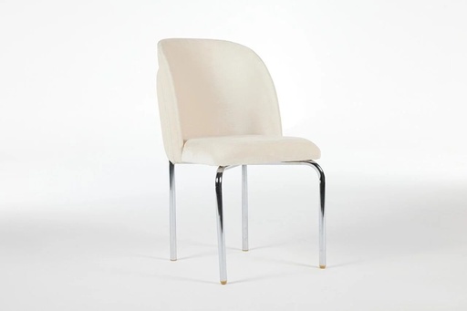 [23SRR62680120002] SERRA 6268 SANDALYE 1 li KROM PARLAK/DEREN KREM DUZ C112762///
